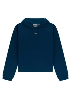 KIDS MINI ME Felpa logo peony all over con cappuccio