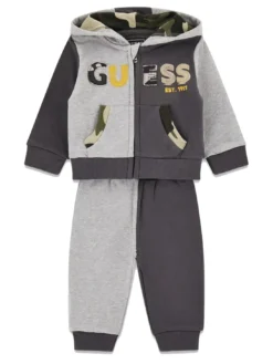 KIDS MINI ME kit tuta felpa cappuccio e pantaloni
