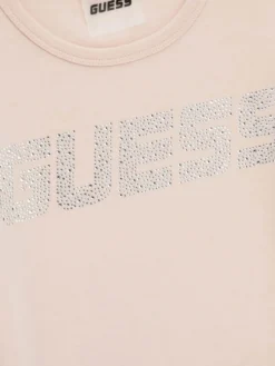 KIDS MINI ME T-shirt manica corta bambina con strass