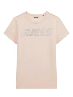 KIDS MINI ME T-shirt manica corta bambina con strass