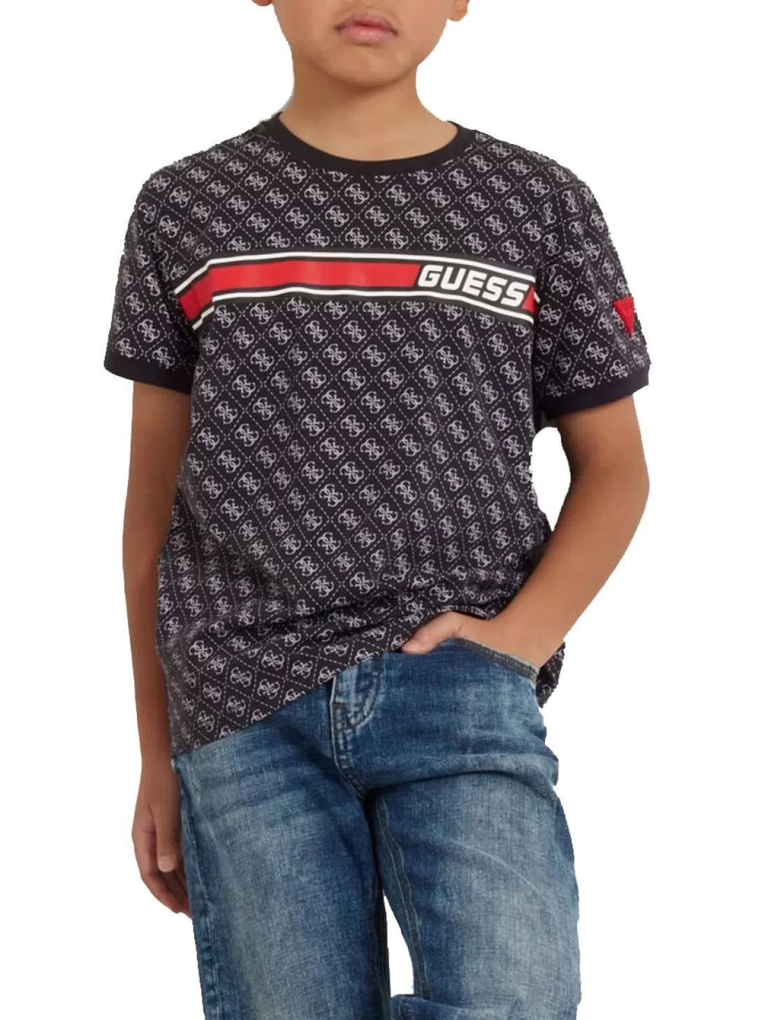 KIDS T-shirt logo 4G all over