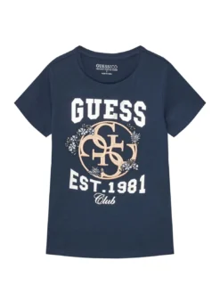 KIDS T-shirt manica corta stampa e ricamo