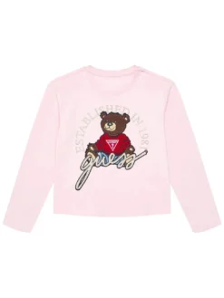 KIDS T-shirt manica lunga con orsetto