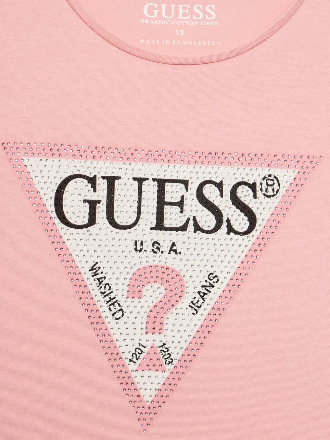 KIDS T-shirt maniche corte con strass