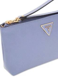 LAUREL 2 Pochette saffiano con polsierina