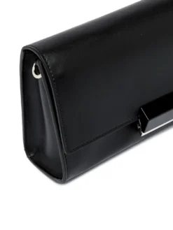 LILY Pochette clutch in pelle con tracolla