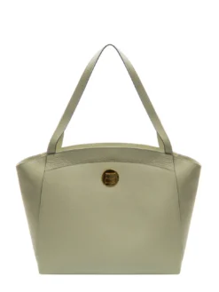 LIYA Borsa a spalla in pelle martellata
