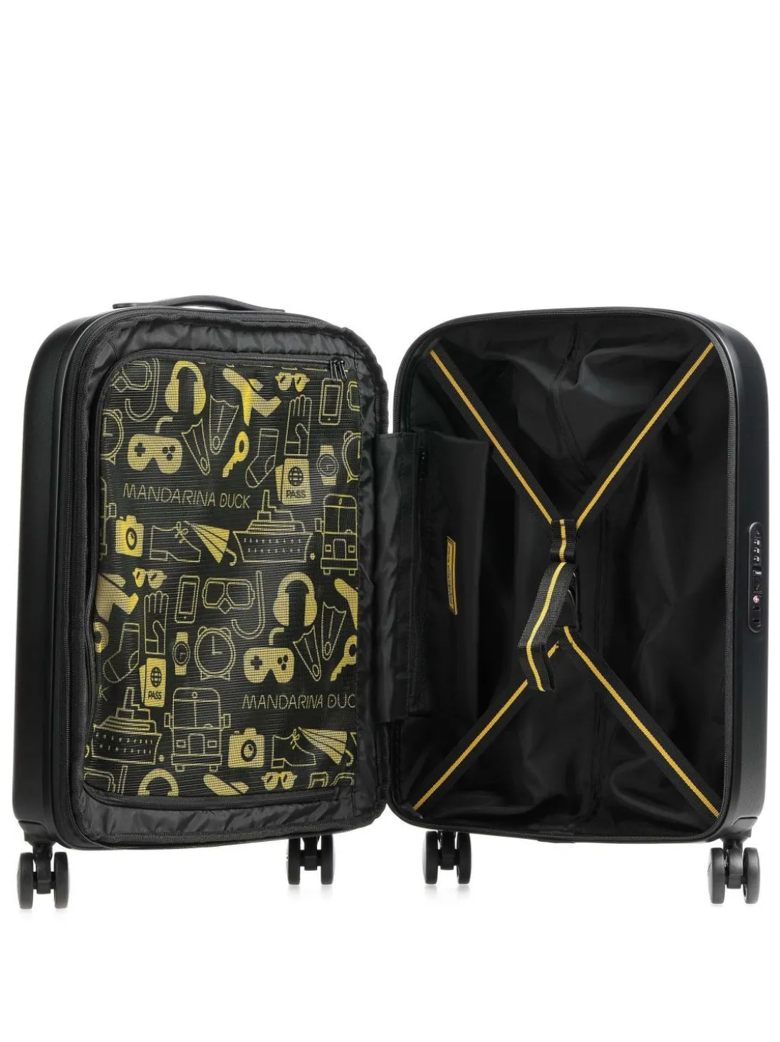 LOGODUCK + Trolley bagaglio a mano, espandibile