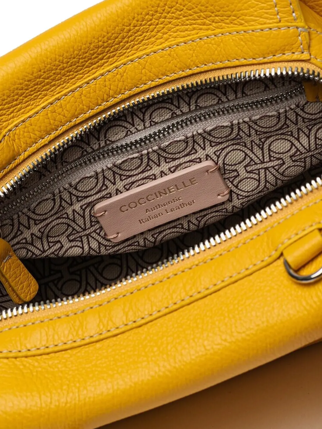 LORD Borsa media a mano in pelle