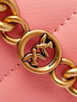 LOVE CLICK Borsa mini in pelle trapuntata