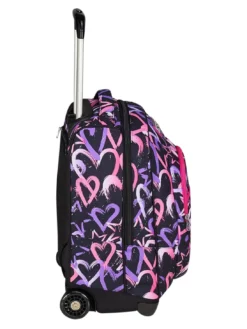 LOVELY ELEMENTS Zaino trolley 2 ruote, fisso