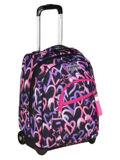 LOVELY ELEMENTS Zaino trolley 2 ruote, fisso
