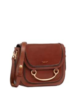 LUCE Mini Bag a tracolla, in pelle