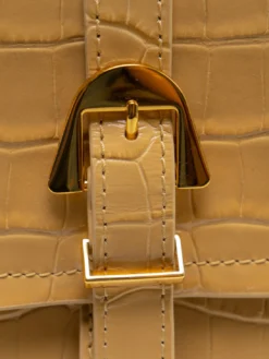 MAGALU CROCO SHINY SOFT Borsa a mano, con tracolla