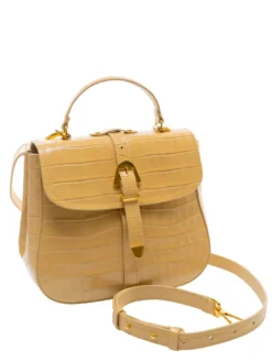 MAGALU CROCO SHINY SOFT Borsa a mano, con tracolla