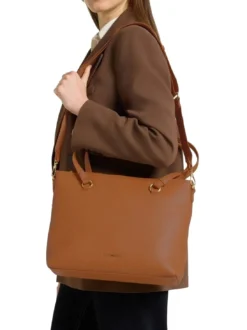 MARINA Shopping Bag in pelle
