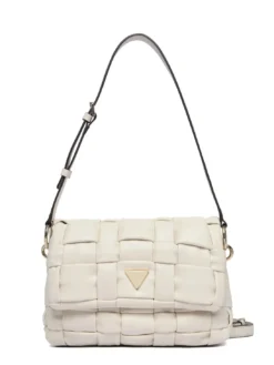 MARION Borsa a spalla intrecciata con tracolla