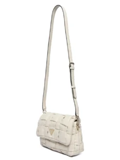 MARION Borsa a spalla intrecciata con tracolla