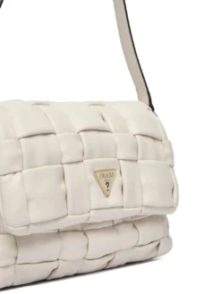 MARION Borsa a spalla intrecciata con tracolla