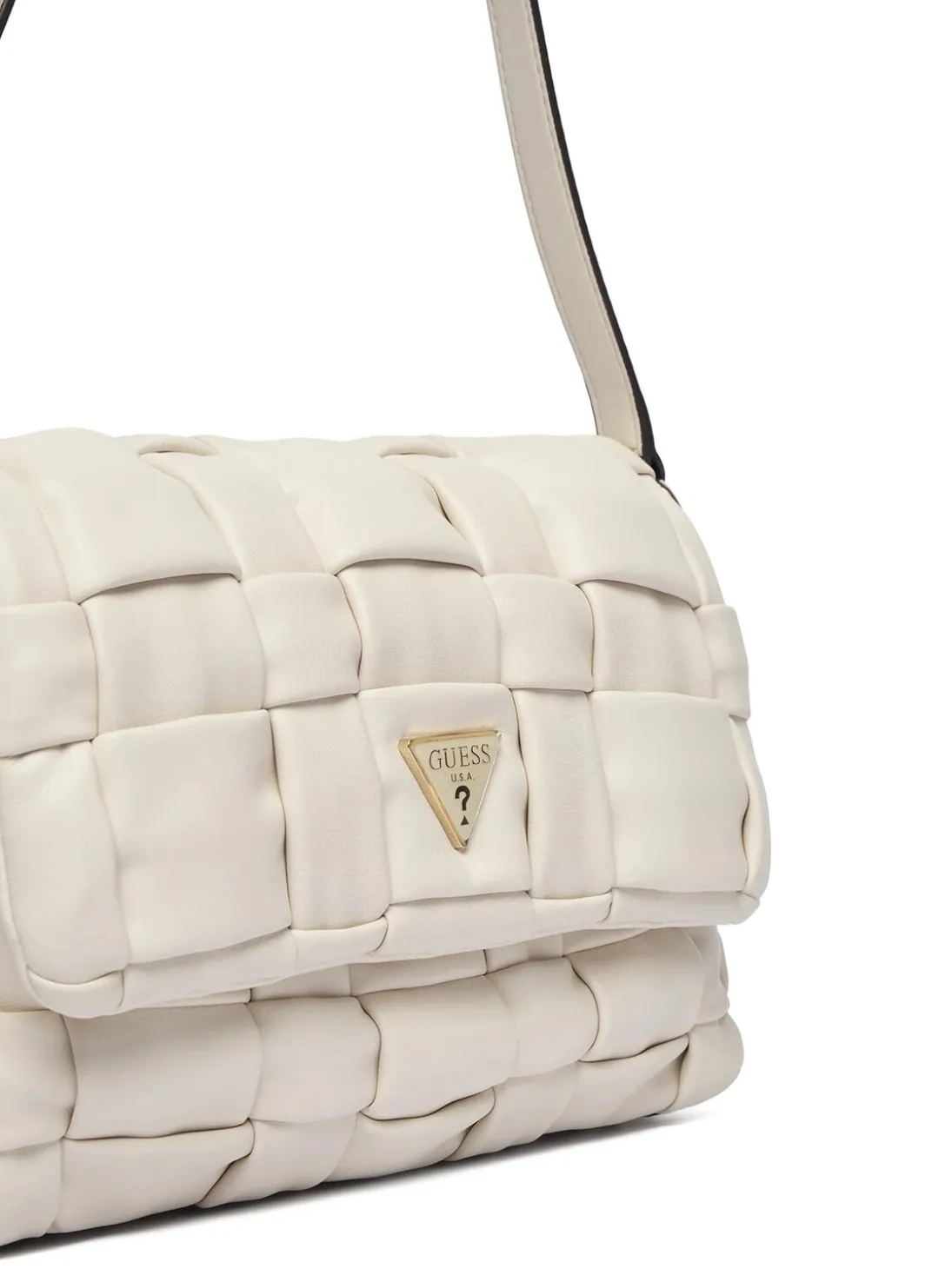 MARION Borsa a spalla intrecciata con tracolla