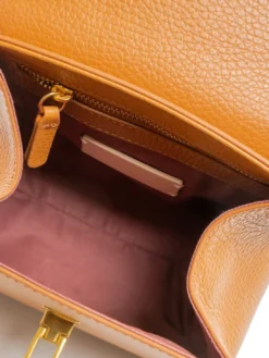 MARVIN Borsa a mano mini in pelle con tracolla