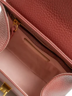 MARVIN Borsa a mano mini in pelle con tracolla
