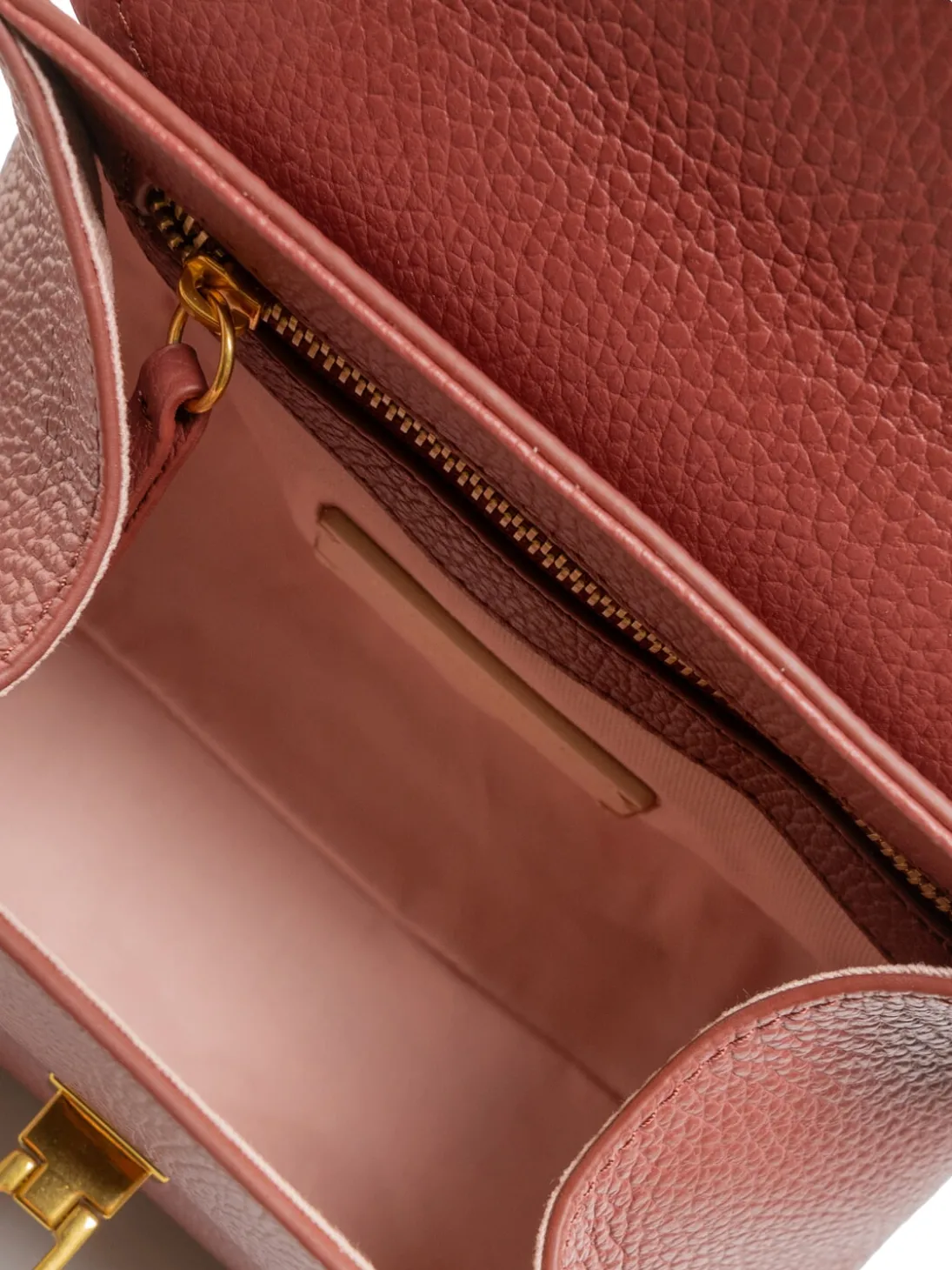MARVIN Borsa a mano mini in pelle con tracolla