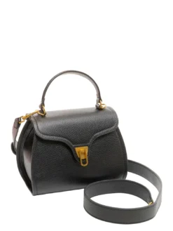 MARVIN Borsa a mano mini in pelle con tracolla