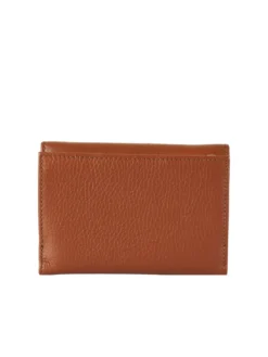 METALLIC SOFT Portafoglio bifold pelle martellata
