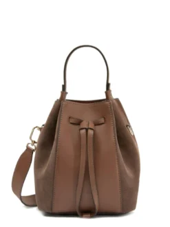 MIASTELLA Borsa mini secchiello in pelle