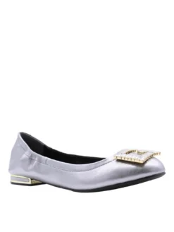 MICKLE Ballerine in pelle