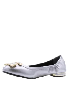 MICKLE Ballerine in pelle
