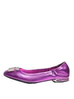 MICKLE Ballerine in pelle