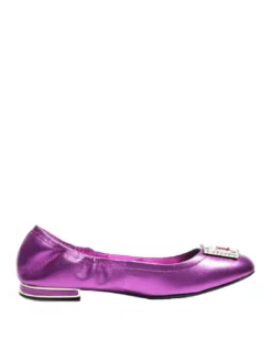 MICKLE Ballerine in pelle