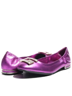 MICKLE Ballerine in pelle