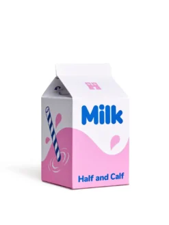 MILK CARTON Gift set calze 4 paia