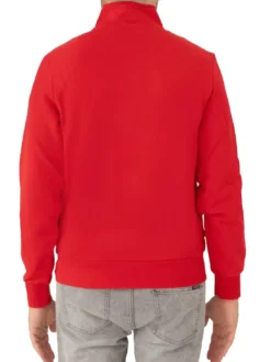 MINI LOGO Felpa a collo alto con zip