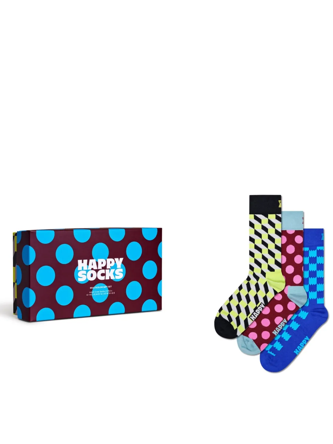 MULTICOLOR Gift set calze 3 paia