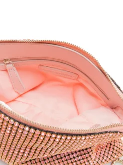 NABILAH Pochette con strass e tracolla