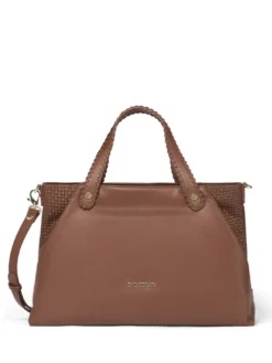 NAOMI Borsa a mano in pelle con tracolla