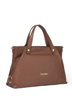 NAOMI Borsa a mano in pelle con tracolla