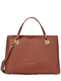 NORA Borsa a mano in pelle con tracolla