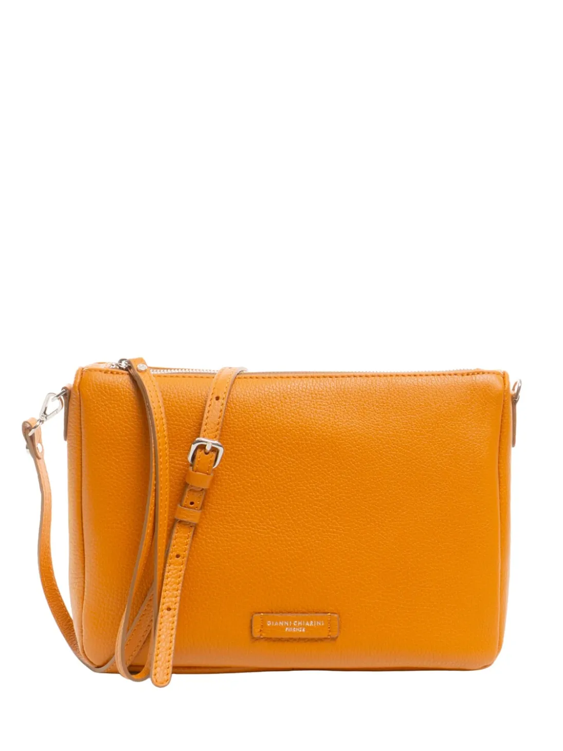NORA POUCH Pochette in pelle con polsierina e tracolla