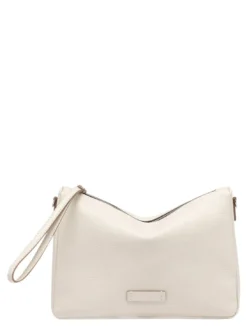 NORA POUCH Pochette in pelle con polsierina e tracolla