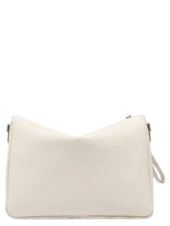 NORA POUCH Pochette in pelle con polsierina e tracolla