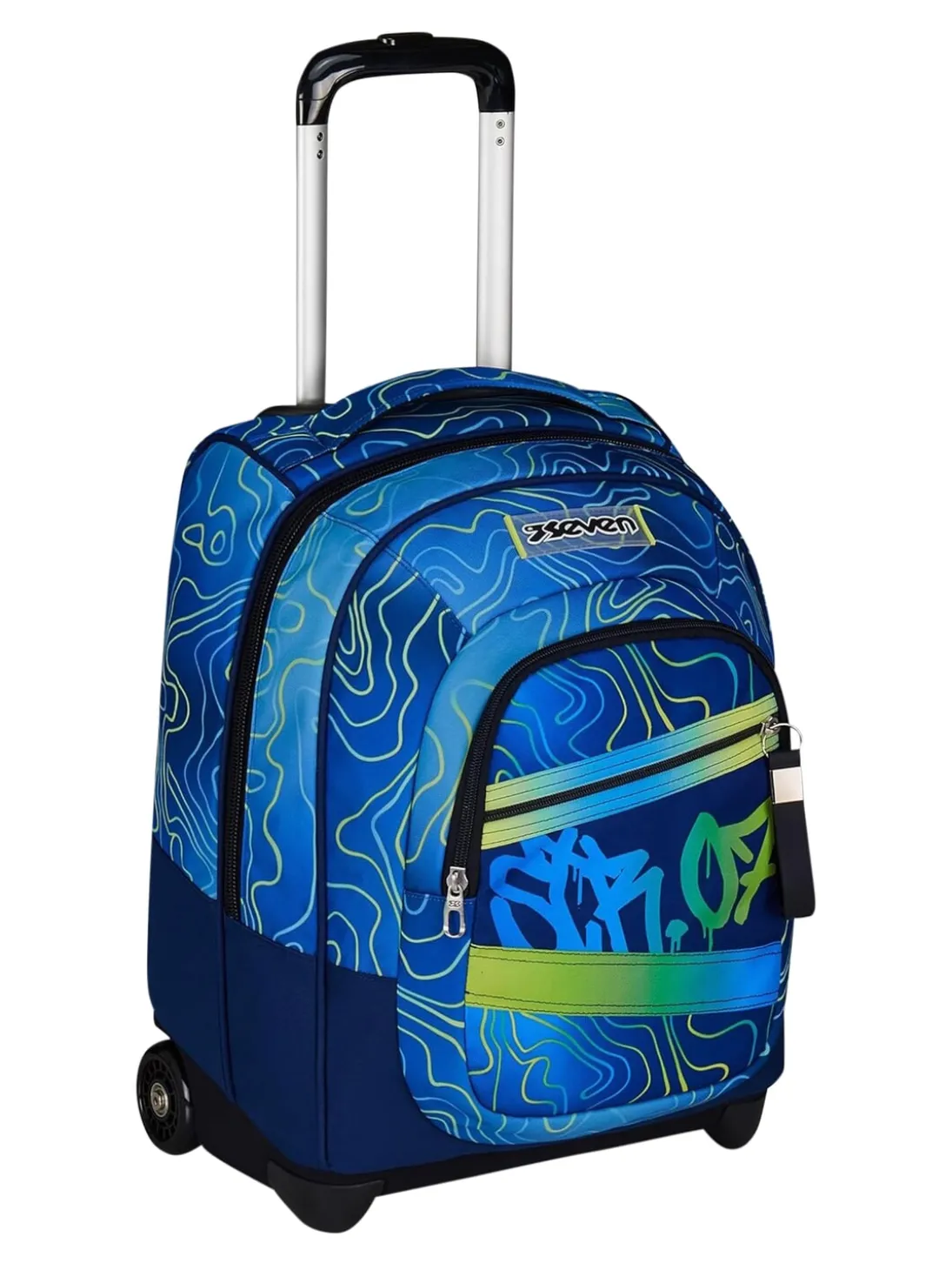NUANCED Zaino trolley 2 ruote, fisso