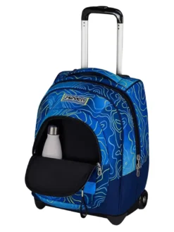 NUANCED Zaino trolley 2 ruote, fisso