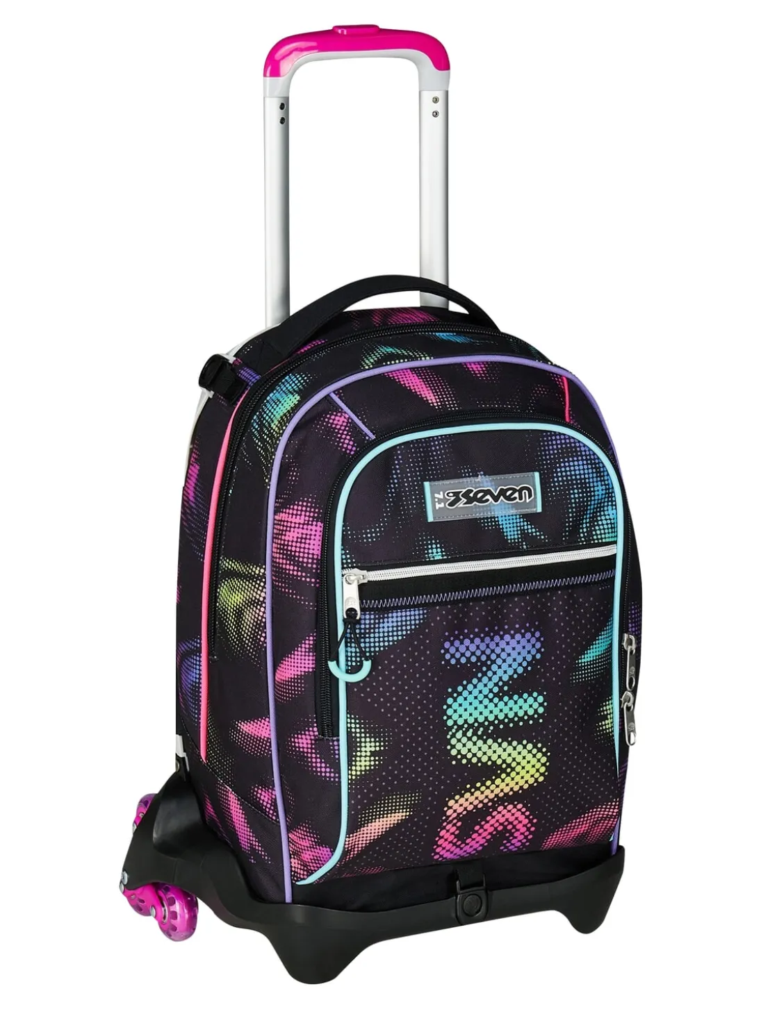OPTICAL SHADE GIRL Zaino trolley 3 ruote, amovibile