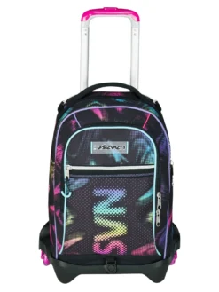 OPTICAL SHADE GIRL Zaino trolley 3 ruote, amovibile