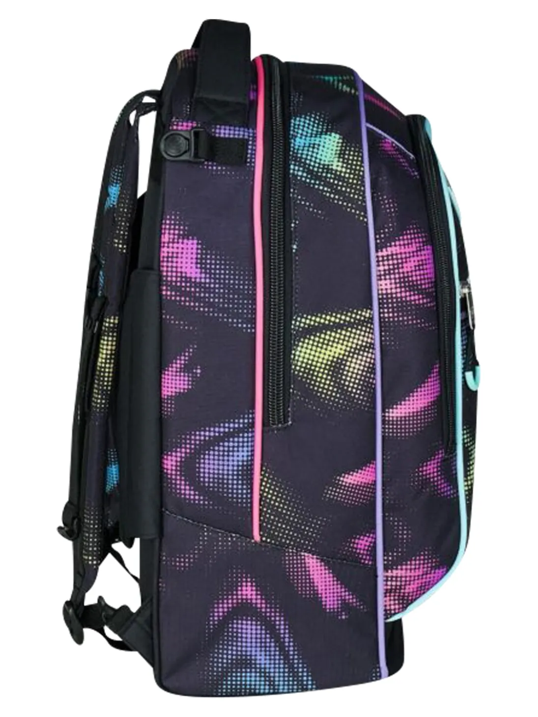 OPTICAL SHADE GIRL Zaino trolley 3 ruote, amovibile